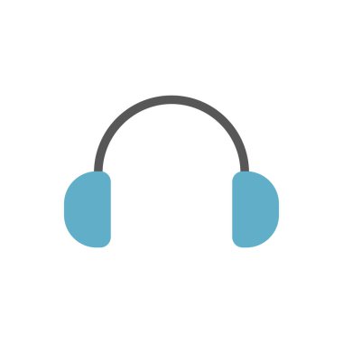 Güvenlik, endüstriyel ve gürültü kontrol projeleri için kulak koruma simgesi.