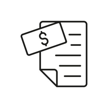 Finansal kayıtları ve çevrimiçi işlemleri sembolize eden bir dijital banka hesap simgesi.