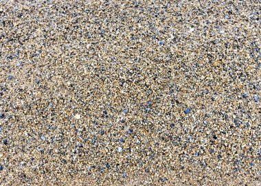 doku göl kenarında kumları arasında küçük taşlarla gel