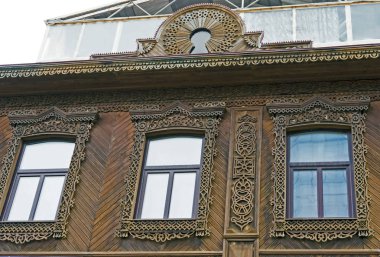 Windows eski evin oyma ahşap Europanel