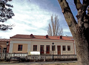 Gürcistan'da Sighnaghi sokaklarında