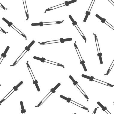 Beyaz arka planda vektör görüntü damlalıklı sorunsuz desen.