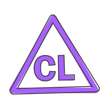 Sadece klorla. Beyazların izole edilmiş arka planında beyazlatılmış kumaş mümkün. Kolayca düzenlemek için katmanlar gruplandırıldı. Tasarımın için..