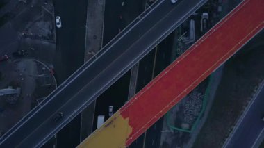 Trafik sıkışıklığı, trafik sıkışıklığı, gün batımında trafik sıkışıklığı