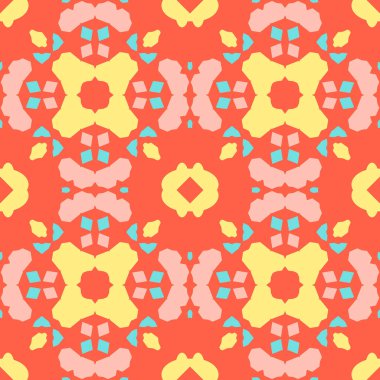 Soyut, pürüzsüz desen. Renk paleti 