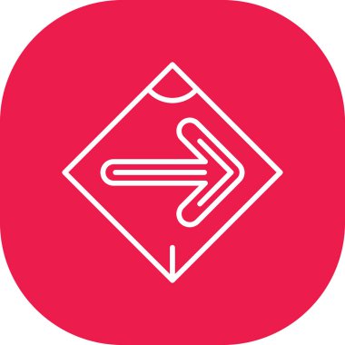 ok web simgesi, vektör çizim