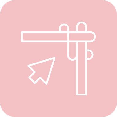 Web ve tasarım için vektör ok simgesi