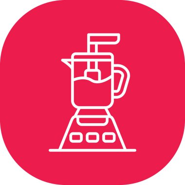 Meyve sıkacağı web simgesi, vektör illüstrasyonu