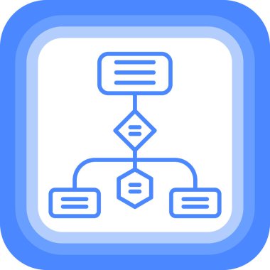 Veri. Web simgesi basit illüstrasyon