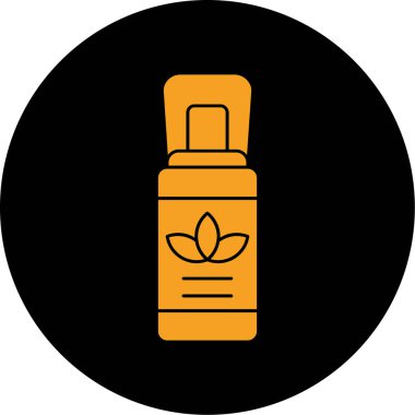 şişe simgesi, vektör illüstrasyonu