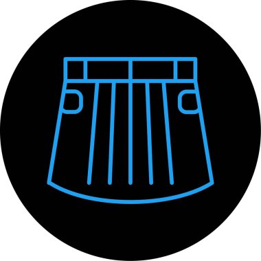 Modern oto tamir simgesinin vektör illüstrasyonu