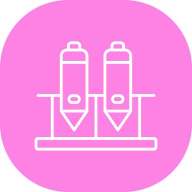 Modern b 'nin vektör illüstrasyonu eksik simgesi