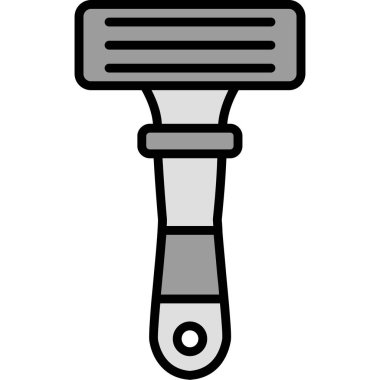 Jilet. Web simgesi basit illüstrasyon