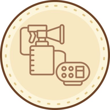 Kamera. Web simgesi basit illüstrasyon