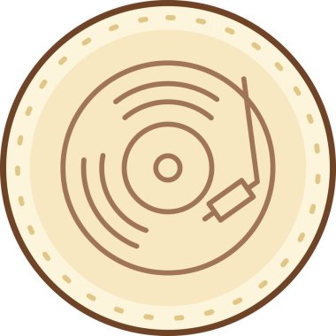 Gıda simgesinin vektör illüstrasyonu