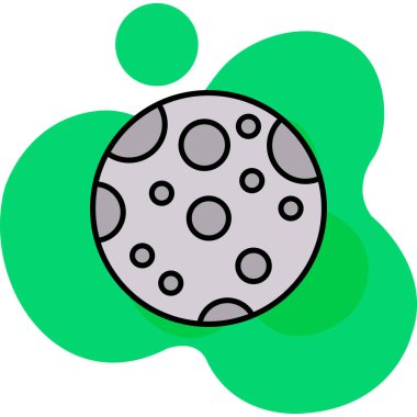 Planet Earth simgesini, anahat stili