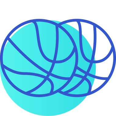 Top. Web simgesi basit illüstrasyon