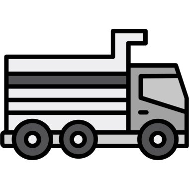 araba simgesi vektör illüstrasyonu