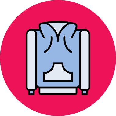 koltuk simgesi vektör illüstrasyonu