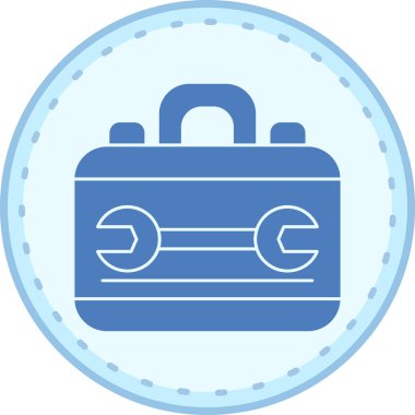 Evrak Çantası'nı web simgesi, vektör çizim