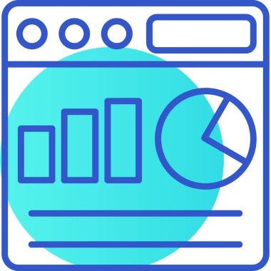 seo modern simgesinin vektör illüstrasyonu