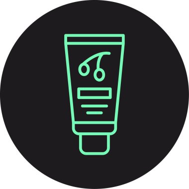 Güzellik ve moda simgelerinin vektör çizimi