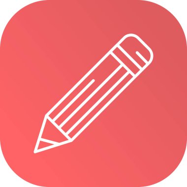 kalem simgesi soyut arkaplanda izole edildi