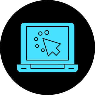 ok web simgesi, vektör çizim