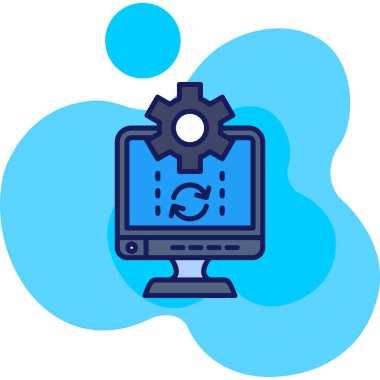 Bulut hesaplama. Web simgesi