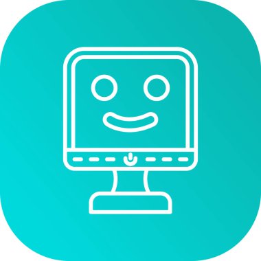 Robot simgesi soyut bir grupta izole edildi