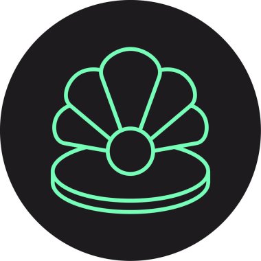 Bir çiçeğin vektör illüstrasyonu