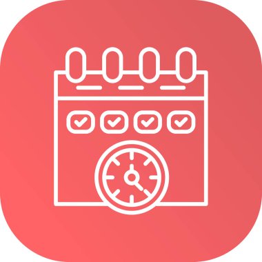 Projeniz için vektör kronometre simgesi