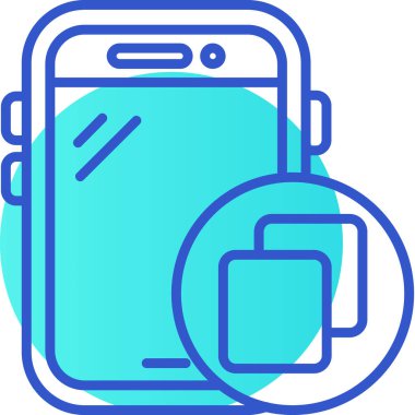 Telefon simgesi vektör illüstrasyonu