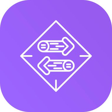 Modern simgenin vektör illüstrasyonu