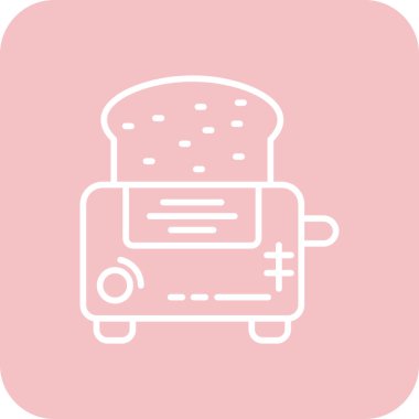 ekmek Ağı simgesi basit illüstrasyon