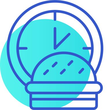 Yemek. Web simgesi basit tasarım