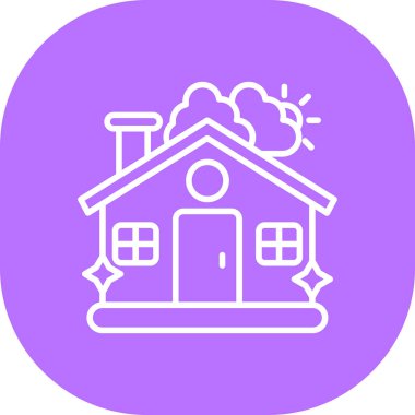 ev simgesi vektör illüstrasyonu