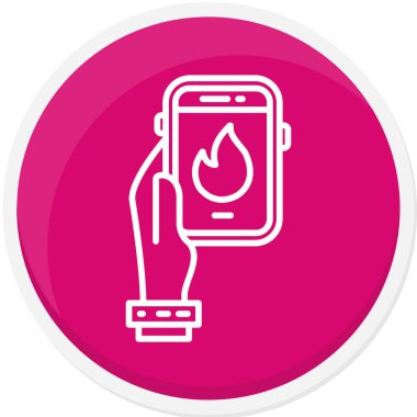 Simge vektör resimlemesini ateşle