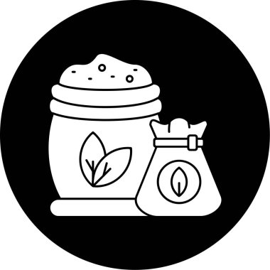 Gıda ile kavanozun vektör çizimi