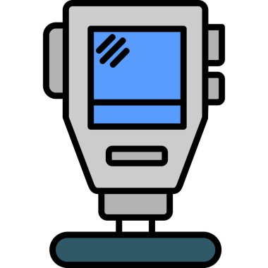 Elektronik Cihaz. Vektör illüstrasyonu