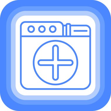 Fırın simge vektör çizim