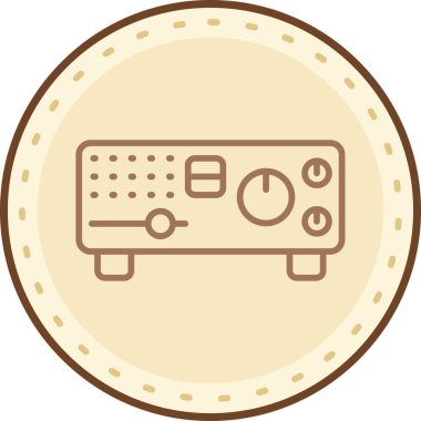 Para için. Web simgesi basit illüstrasyon