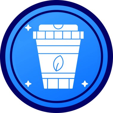 Mum. Web simgesi basit illüstrasyon