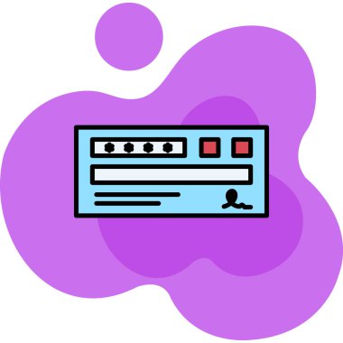 sunucu web simgesi vektör illüstrasyonu