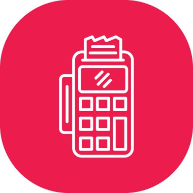 mobil bankacılık simgesi, vektör illüstrasyonu