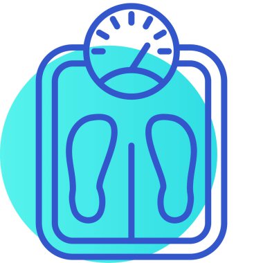 İnsan gövdesi simgesinin vektör illüstrasyonu