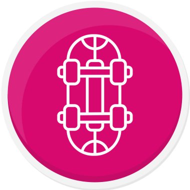 Modern simgenin vektör illüstrasyonu