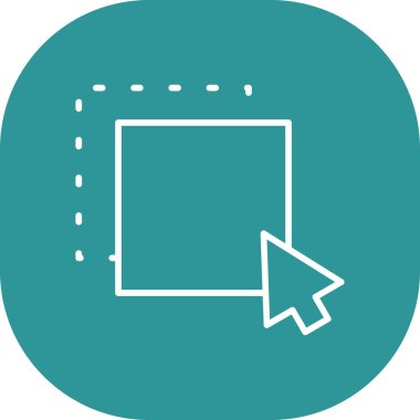 Modern simgenin vektör illüstrasyonu