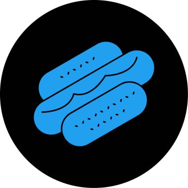 Gıda simgesinin vektör illüstrasyonu