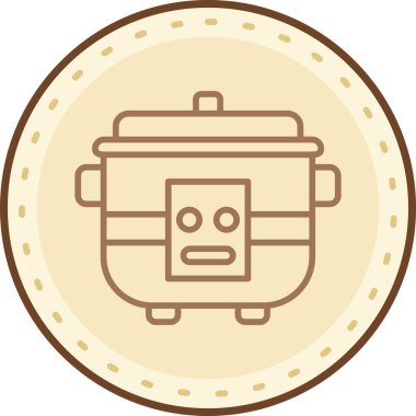 çanta simgesi vektör illüstrasyonu